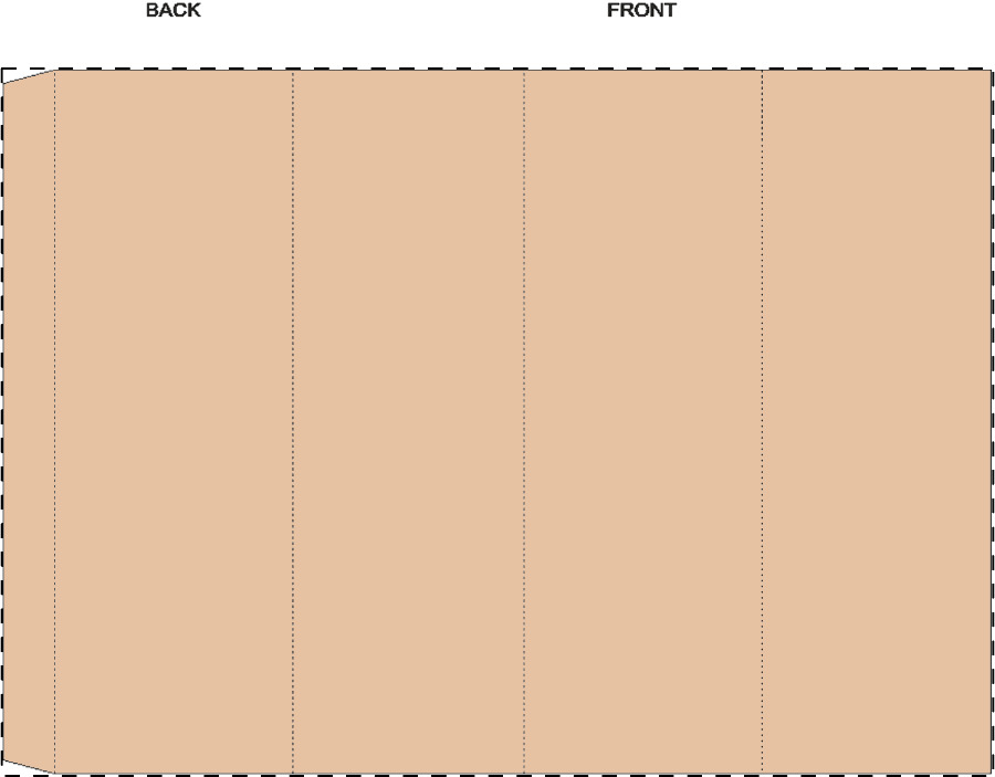 Banderole en papier kraft personnalisée