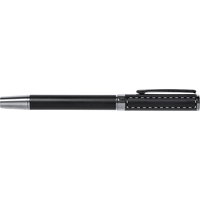V. Roller pen below clip - right handed